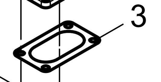 612630110428 Gasket Baudouin High Quality OEM
