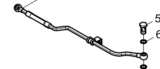 1000963138 Fuel Injection Pump Oil Pipe Assembly Baudouin High Quality OEM