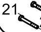 90011260045 Hexagon Head Bolt Baudouin High Quality OEM
