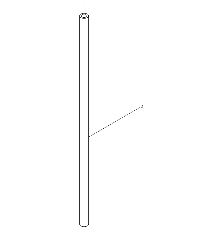 331002000324 Push Rod Body Baudouin High Quality OEM