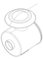 1000955011 Air Filter Baudouin High Quality OEM