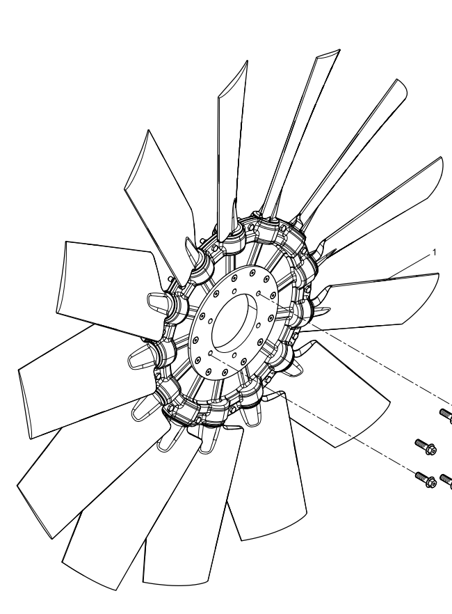 1002024778 Fan Baudouin High Quality OEM