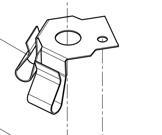 612630040052 Harness Bracket Baudouin High Quality OEM