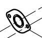 331004000194 Oil Cooler Cap Gasket Baudouin High Quality OEM