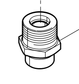 15041230N Oil Filter Seat Baudouin High Quality OEM