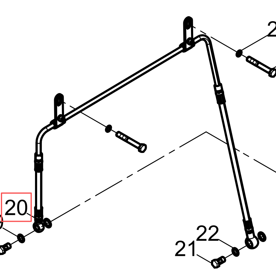 612630080249 Fuel injection pump Oil pipe assembly Baudouin High Quality OEM