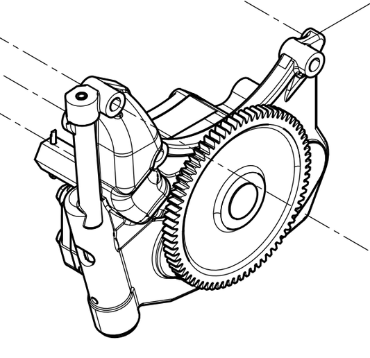 612700010007 Lubricating Oil Pump Baudouin High Quality OEM