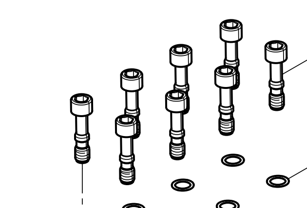 331002000100 Counterweight Fixing Bolt Baudouin High Quality OEM