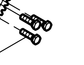 90011350076S Hexagon Head Bolt Baudouin High Quality OEM