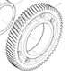 612700030014 Big Idler Gear Baudouin High Quality OEM