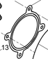 330210000028 Gasket Baudouin High Quality OEM