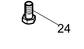 90011360001 Hexagon Head Bolt Baudouin High Quality OEM