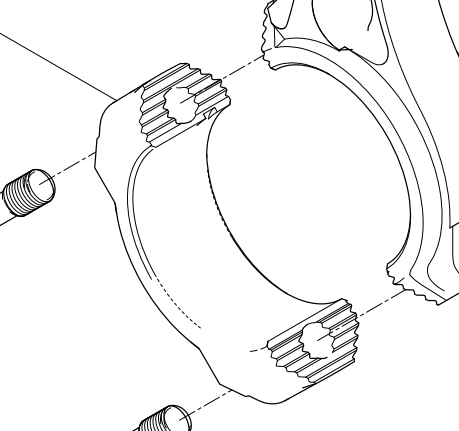 612630020021 Connecting Rod Cover Baudouin High Quality OEM