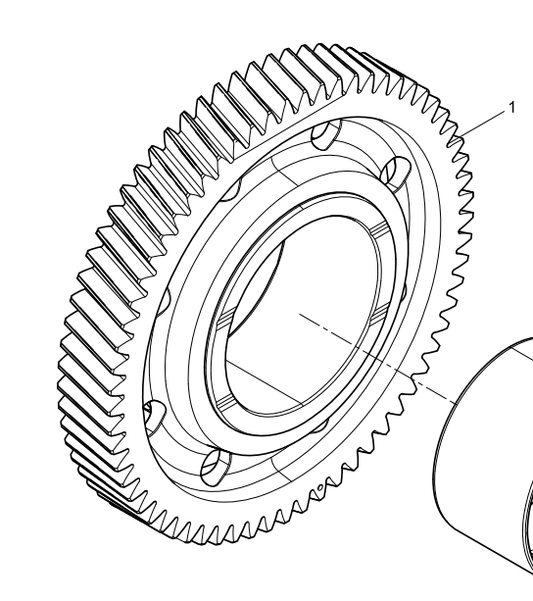 612700030012 Idler Gear Set Baudouin High Quality OEM