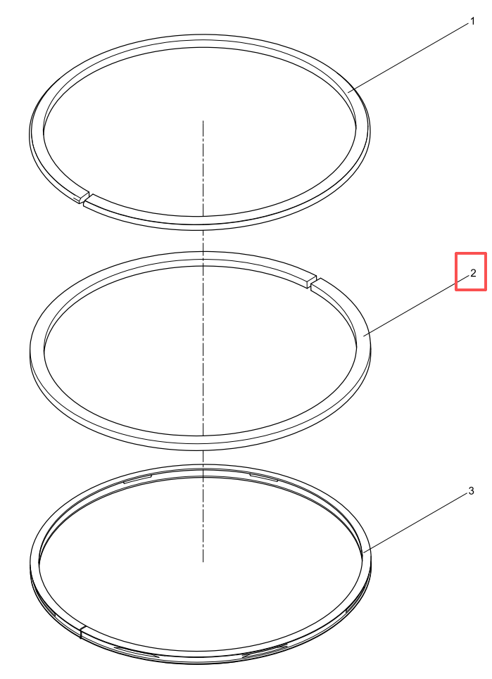 612630020027 Taper Ring Baudouin High Quality OEM