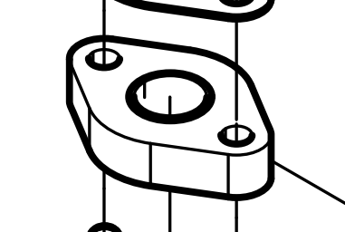 15041750D Flange Baudouin High Quality OEM
