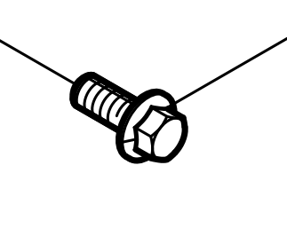 9000000734 Hexagon Flange Bolt Baudouin High Quality OEM