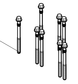 612630040002 Cylinder Head Main Bolt Baudouin High Quality OEM