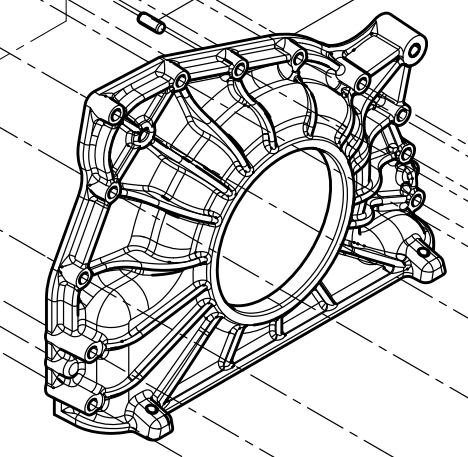 612700010046 Front Cap Baudouin High Quality OEM