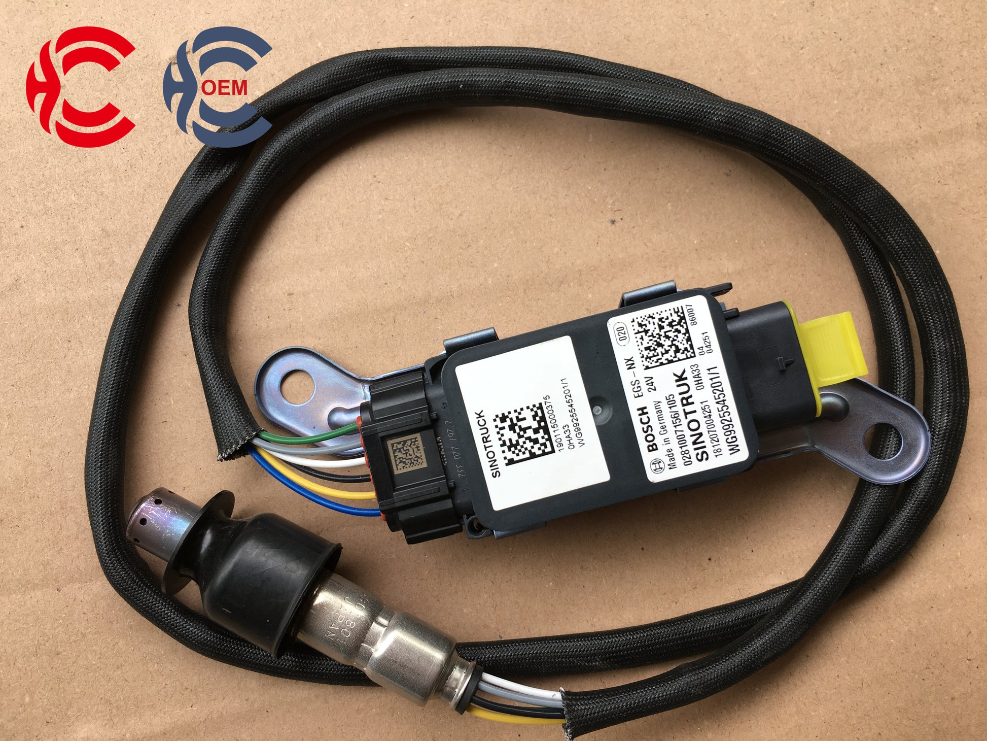 OEM: 0281007156/105Material: ABS metalColor: black silverOrigin: Made in ChinaWeight: 400gPacking List: 1* Nitrogen oxide sensor NOx More ServiceWe can provide OEM Manufacturing serviceWe can Be your one-step solution for Auto PartsWe can provide technical scheme for you Feel Free to Contact Us, We will get back to you as soon as possible.