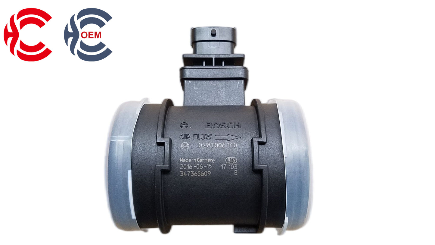 OEM: 0281006140Material: ABSColor: BlackOrigin: Made in ChinaWeight: 200gPacking List: 1* Air Flow Sensor Sensor More ServiceWe can provide OEM Manufacturing serviceWe can Be your one-step solution for Auto PartsWe can provide technical scheme for you Feel Free to Contact Us, We will get back to you as soon as possible.