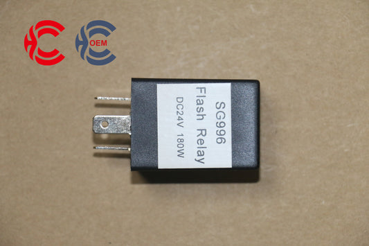 OEM: SG996Material: ABS Color: black Origin: Made in ChinaWeight: 50gPacking List: 1* Flash Relay More ServiceWe can provide OEM Manufacturing serviceWe can Be your one-step solution for Auto PartsWe can provide technical scheme for you Feel Free to Contact Us, We will get back to you as soon as possible.