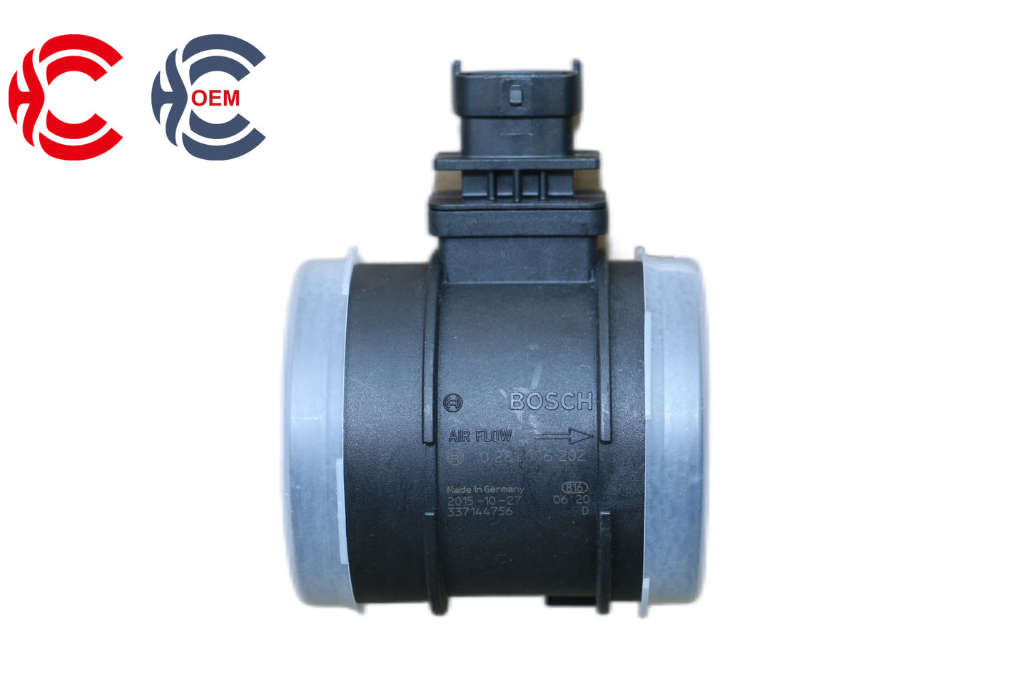OEM: 0281006202Material: ABSColor: BlackOrigin: Made in ChinaWeight: 200gPacking List: 1* Air Flow Sensor Sensor More ServiceWe can provide OEM Manufacturing serviceWe can Be your one-step solution for Auto PartsWe can provide technical scheme for you Feel Free to Contact Us, We will get back to you as soon as possible.