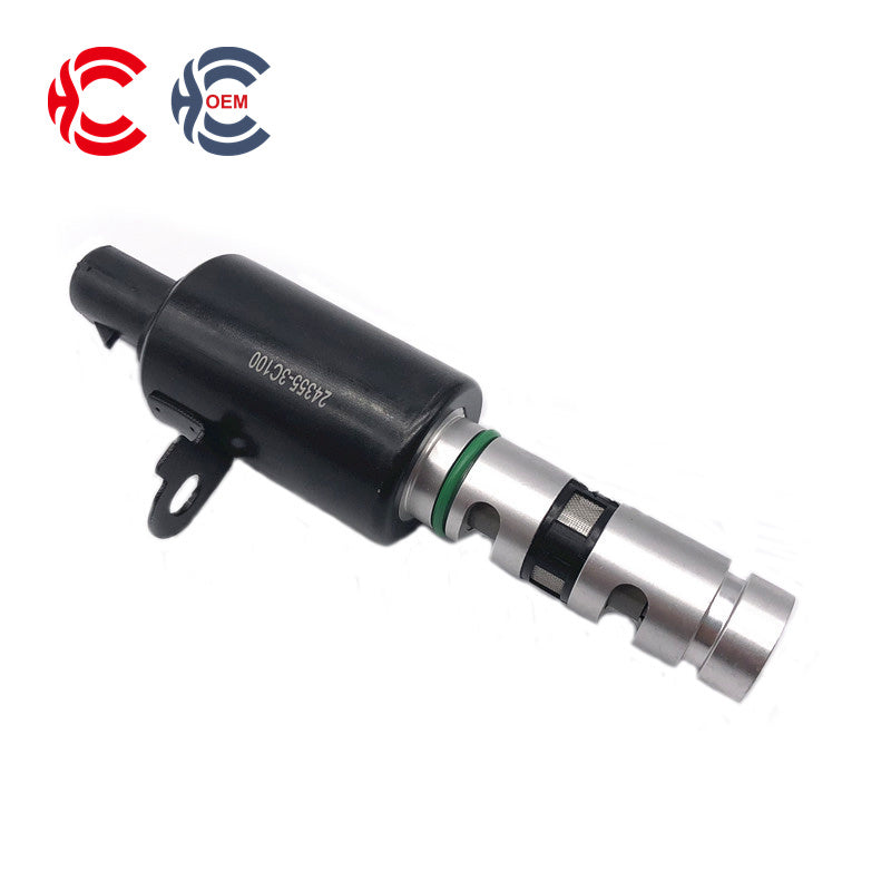 OEM: 24355-3C100Material: ABS metalColor: black silverOrigin: Made in ChinaWeight: 300gPacking List: 1* VVT Solenoid Valve More ServiceWe can provide OEM Manufacturing serviceWe can Be your one-step solution for Auto PartsWe can provide technical scheme for you Feel Free to Contact Us, We will get back to you as soon as possible.