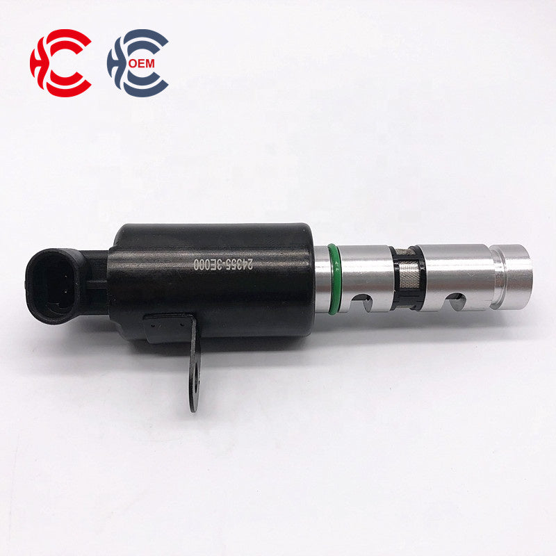 OEM: 24355-3E000Material: ABS metalColor: black silverOrigin: Made in ChinaWeight: 300gPacking List: 1* VVT Solenoid Valve More ServiceWe can provide OEM Manufacturing serviceWe can Be your one-step solution for Auto PartsWe can provide technical scheme for you Feel Free to Contact Us, We will get back to you as soon as possible.