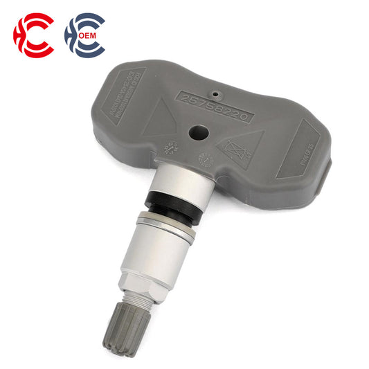 OEM: 25758220Material: ABS MetalColor: Black SilverOrigin: Made in ChinaWeight: 200gPacking List: 1* Tire Pressure Monitoring System TPMS Sensor More ServiceWe can provide OEM Manufacturing serviceWe can Be your one-step solution for Auto PartsWe can provide technical scheme for you Feel Free to Contact Us, We will get back to you as soon as possible.