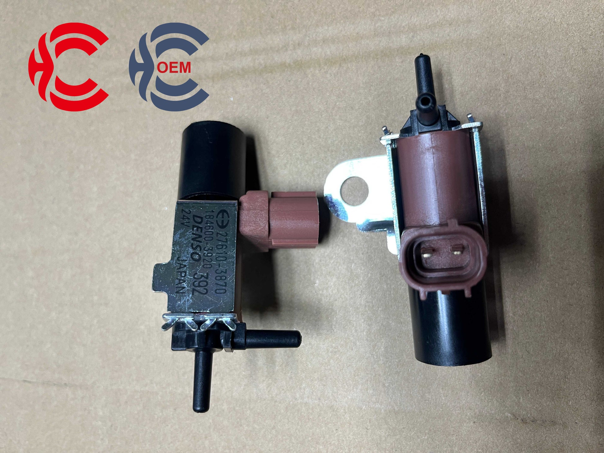 OEM: 27610-3870 184600-3920 Material: ABS Color: black Origin: Made in China Weight: 150g Packing List: 1*  VNT Solenoid Valve  More Service We can provide OEM Manufacturing service We can Be your one-step solution for Auto Parts We can provide technical scheme for you  Feel Free to Contact Us, We will get back to you as soon as possible.