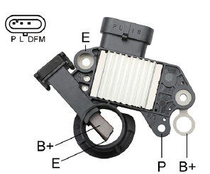 OEM: 313-010 01-018Material: ABS MetalColor: Black SilverOrigin: Made in China, OEM for BOSCH, DENSO, BorgWarner, Valeo.Weight: 200gPacking List: 100* Voltage Regulator More ServiceWe can provide OEM Manufacturing serviceWe can Be your one-step solution for Auto PartsWe can provide technical scheme for you Feel Free to Contact Us, We will get back to you as soon as possible.