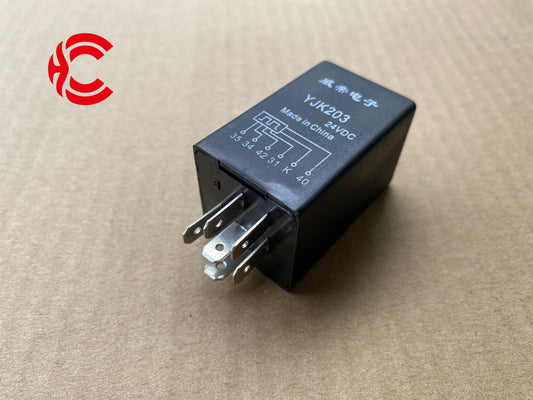 OEM: YJK203Material: ABS Color: black Origin: Made in ChinaWeight: 50gPacking List: 1* Wiper Intermittent Relay More ServiceWe can provide OEM Manufacturing serviceWe can Be your one-step solution for Auto PartsWe can provide technical scheme for you Feel Free to Contact Us, We will get back to you as soon as possible.