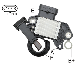 OEM: 313-030 01-020 8483A D2262Material: ABS MetalColor: Black SilverOrigin: Made in China, OEM for BOSCH, DENSO, BorgWarner, Valeo.Weight: 200gPacking List: 100* Voltage Regulator More ServiceWe can provide OEM Manufacturing serviceWe can Be your one-step solution for Auto PartsWe can provide technical scheme for you Feel Free to Contact Us, We will get back to you as soon as possible.