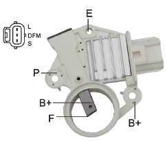 OEM: 322-080 02-016 F602 CQ1010255 XS7U-10C359-AC 233232 8250 8309 8400 المواد: ABS معدن اللون: أسود فضي الأصل: صنع في الصين ، OEM لـ BOSCH ، DENSO ، BorgWarner ، Valeo. الوزن: 200g قائمة التعبئة: 100 * منظم الجهد المزيد الخدمة يمكننا تقديم خدمة تصنيع OEM ، يمكننا أن نكون الحل الخاص بك من خطوة واحدة لقطع غيار السيارات ، يمكننا تقديم مخطط تقني لك لا تتردد في الاتصال بنا ، وسنعود إليك في أقرب وقت ممكن.