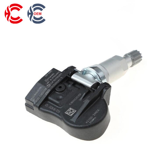OEM: 407003AN1A 40700-3AN1AMaterial: ABS MetalColor: Black SilverOrigin: Made in ChinaWeight: 200gPacking List: 1* Tire Pressure Monitoring System TPMS Sensor More ServiceWe can provide OEM Manufacturing serviceWe can Be your one-step solution for Auto PartsWe can provide technical scheme for you Feel Free to Contact Us, We will get back to you as soon as possible.