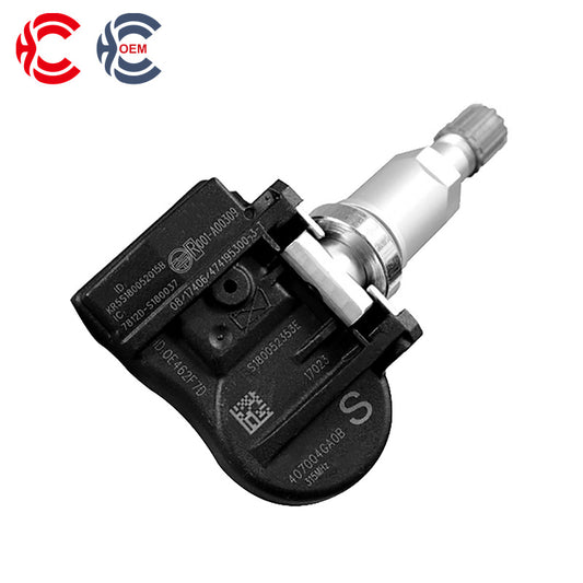 OEM: 407004GA0B 40700-4GA0BMaterial: ABS MetalColor: Black SilverOrigin: Made in ChinaWeight: 200gPacking List: 1* Tire Pressure Monitoring System TPMS Sensor More ServiceWe can provide OEM Manufacturing serviceWe can Be your one-step solution for Auto PartsWe can provide technical scheme for you Feel Free to Contact Us, We will get back to you as soon as possible.