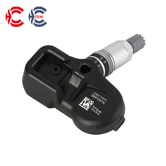 OEM: 42607-02031 PMV-C210Material: ABS MetalColor: Black SilverOrigin: Made in ChinaWeight: 200gPacking List: 1* Tire Pressure Monitoring System TPMS Sensor More ServiceWe can provide OEM Manufacturing serviceWe can Be your one-step solution for Auto PartsWe can provide technical scheme for you Feel Free to Contact Us, We will get back to you as soon as possible.