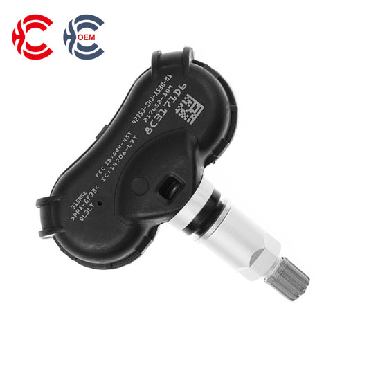 OEM: 42753-SHJ-A530Material: ABS MetalColor: Black SilverOrigin: Made in ChinaWeight: 200gPacking List: 1* Tire Pressure Monitoring System TPMS Sensor More ServiceWe can provide OEM Manufacturing serviceWe can Be your one-step solution for Auto PartsWe can provide technical scheme for you Feel Free to Contact Us, We will get back to you as soon as possible.