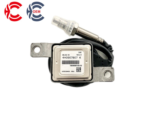 OEM: 4H0907807KMaterial: ABS metalColor: black silverOrigin: Made in ChinaWeight: 400gPacking List: 1* Nitrogen oxide sensor NOx More ServiceWe can provide OEM Manufacturing serviceWe can Be your one-step solution for Auto PartsWe can provide technical scheme for you Feel Free to Contact Us, We will get back to you as soon as possible.