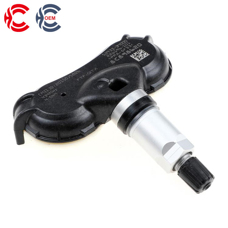 OEM: 52933-3M000Material: ABS MetalColor: Black SilverOrigin: Made in ChinaWeight: 200gPacking List: 1* Tire Pressure Monitoring System TPMS Sensor More ServiceWe can provide OEM Manufacturing serviceWe can Be your one-step solution for Auto PartsWe can provide technical scheme for you Feel Free to Contact Us, We will get back to you as soon as possible.