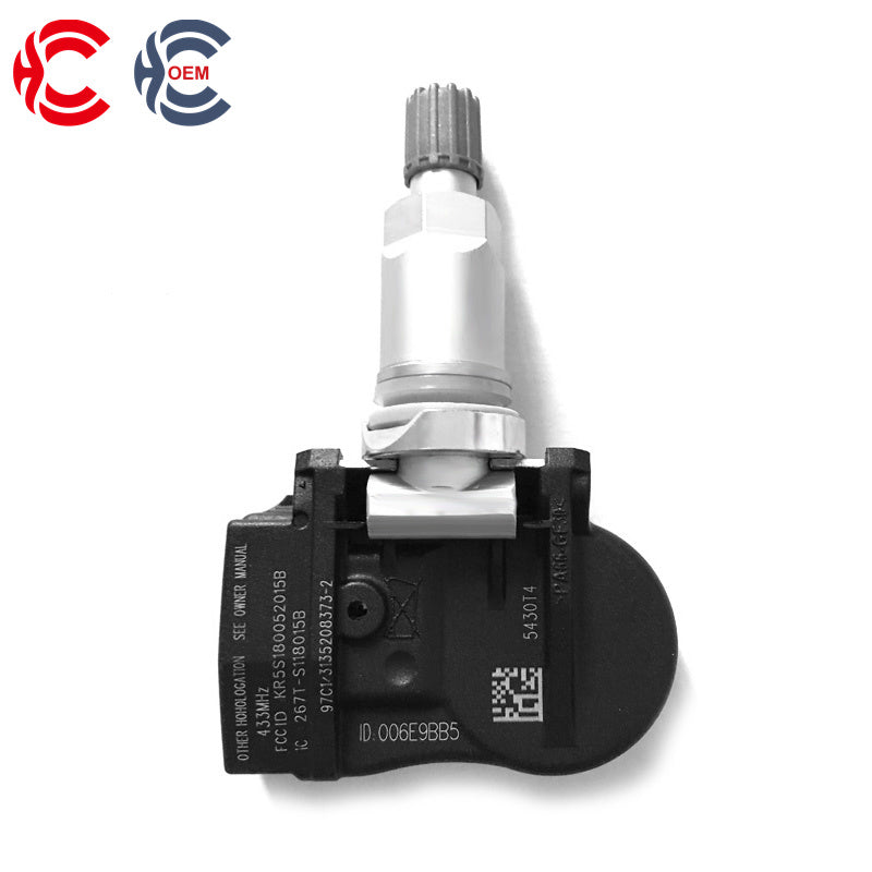 OEM: 5430T4Material: ABS MetalColor: Black SilverOrigin: Made in ChinaWeight: 200gPacking List: 1* Tire Pressure Monitoring System TPMS Sensor More ServiceWe can provide OEM Manufacturing serviceWe can Be your one-step solution for Auto PartsWe can provide technical scheme for you Feel Free to Contact Us, We will get back to you as soon as possible.