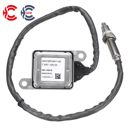 OEM: 5WK9 6610L 758712903Material: ABS metalColor: black silverOrigin: Made in ChinaWeight: 400gPacking List: 1* Nitrogen oxide sensor NOx More ServiceWe can provide OEM Manufacturing serviceWe can Be your one-step solution for Auto PartsWe can provide technical scheme for you Feel Free to Contact Us, We will get back to you as soon as possible.