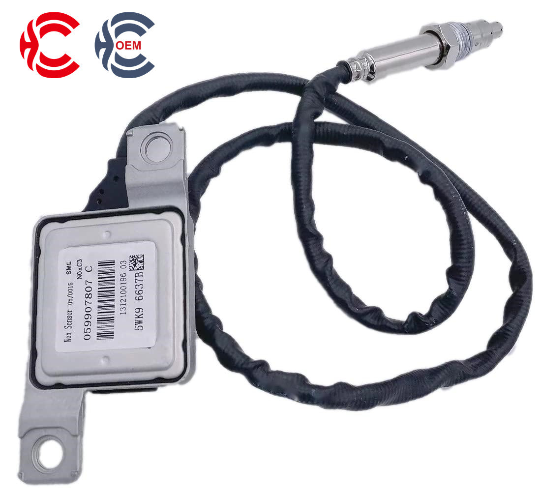 OEM: 5WK9 6637B 059907807C VWMaterial: ABS metalColor: black silverOrigin: Made in ChinaWeight: 400gPacking List: 1* Nitrogen oxide sensor NOx More ServiceWe can provide OEM Manufacturing serviceWe can Be your one-step solution for Auto PartsWe can provide technical scheme for you Feel Free to Contact Us, We will get back to you as soon as possible.