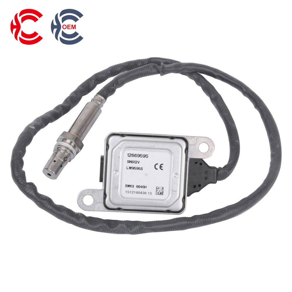 OEM: 5WK9 6645H 12669595Material: ABS metalColor: black silverOrigin: Made in ChinaWeight: 400gPacking List: 1* Nitrogen oxide sensor NOx More ServiceWe can provide OEM Manufacturing serviceWe can Be your one-step solution for Auto PartsWe can provide technical scheme for you Feel Free to Contact Us, We will get back to you as soon as possible.