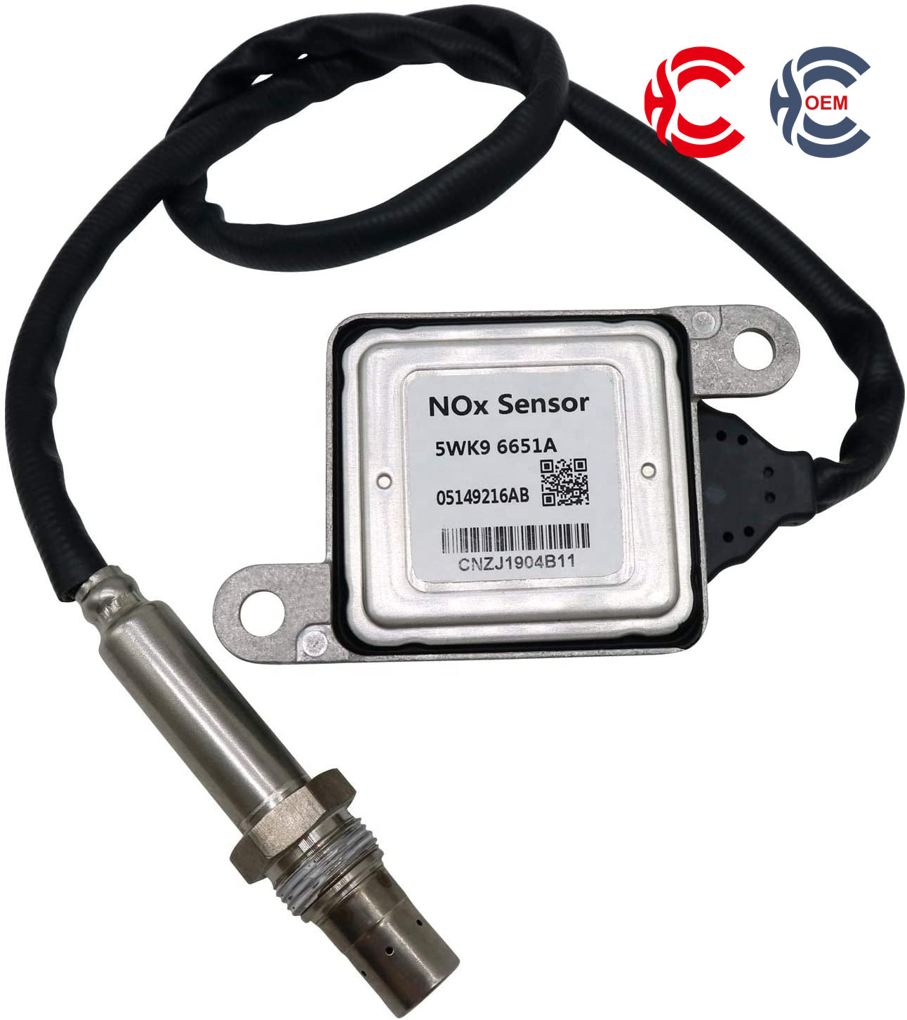 OEM: 5WK9 6651 5WK9 6651A 05149216ABMaterial: ABS metalColor: black silverOrigin: Made in ChinaWeight: 400gPacking List: 1* Nitrogen oxide sensor NOx More ServiceWe can provide OEM Manufacturing serviceWe can Be your one-step solution for Auto PartsWe can provide technical scheme for you Feel Free to Contact Us, We will get back to you as soon as possible.