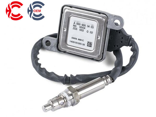 OEM: 5WK9 6681C 5WK9 6681D A0009053403Material: ABS metalColor: black silverOrigin: Made in ChinaWeight: 400gPacking List: 1* Nitrogen oxide sensor NOx More ServiceWe can provide OEM Manufacturing serviceWe can Be your one-step solution for Auto PartsWe can provide technical scheme for you Feel Free to Contact Us, We will get back to you as soon as possible.