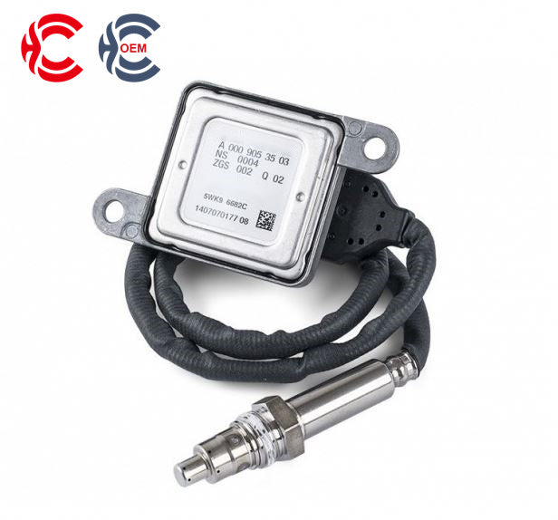 OEM: 5WK9 6682B 5WK9 6682C 5WK9 6682D A0009053503Material: ABS metalColor: black silverOrigin: Made in ChinaWeight: 400gPacking List: 1* Nitrogen oxide sensor NOx More ServiceWe can provide OEM Manufacturing serviceWe can Be your one-step solution for Auto PartsWe can provide technical scheme for you Feel Free to Contact Us, We will get back to you as soon as possible.