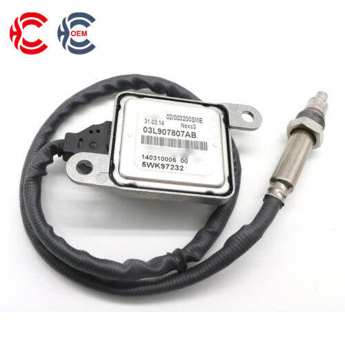 OEM: 5WK9 6690B 03L907807ABMaterial: ABS metalColor: black silverOrigin: Made in ChinaWeight: 400gPacking List: 1* Nitrogen oxide sensor NOx More ServiceWe can provide OEM Manufacturing serviceWe can Be your one-step solution for Auto PartsWe can provide technical scheme for you Feel Free to Contact Us, We will get back to you as soon as possible.