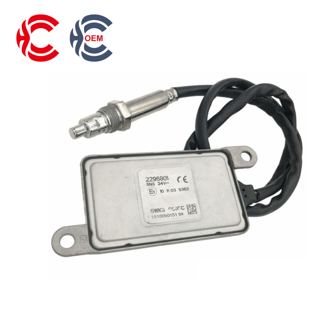 OEM: 5WK9 6695C 2296801Material: ABS metalColor: black silverOrigin: Made in ChinaWeight: 400gPacking List: 1* Nitrogen oxide sensor NOx More ServiceWe can provide OEM Manufacturing serviceWe can Be your one-step solution for Auto PartsWe can provide technical scheme for you Feel Free to Contact Us, We will get back to you as soon as possible.